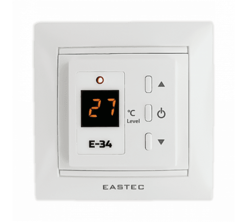 Терморегулятор EASTEC E-34 белый (Встраиваемый 3,5 кВт)