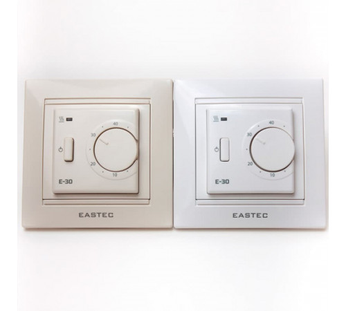 Терморегулятор EASTEC E-30 белый механический (Встраиваемый 3,5 кВт)