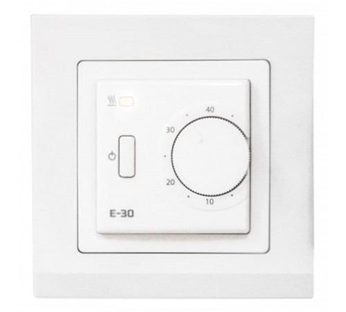 Терморегулятор EASTEC E-30 белый механический (Встраиваемый 3,5 кВт)