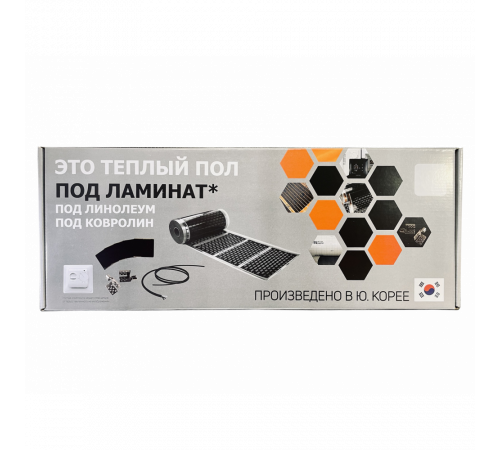 Комплект инфракрасного пленочного теплого пола BlackWarm 10м2