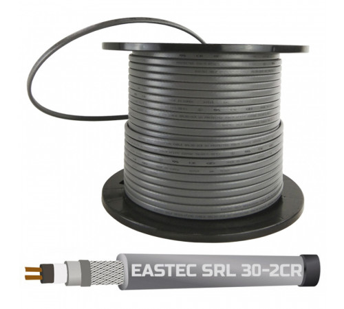 EASTEC SRL 30-2 CR, M=30W (200м/рул.), греющий кабель, пог.м.