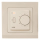 Терморегулятор EASTEC E-30 кремовый механический (Встраиваемый 3,5 кВт)