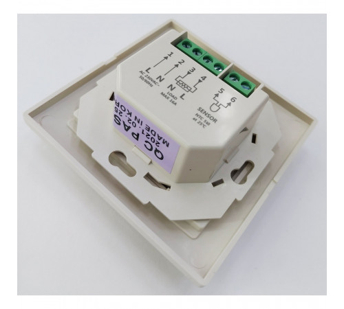 Терморегулятор EASTEC E-34 бежевый (Встраиваемый 3,5 кВт)