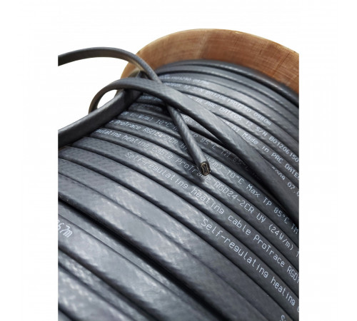 RGD 24-2CR(UV) (24 Вт/м) Саморег. нагревательный кабель, с УФ защитой