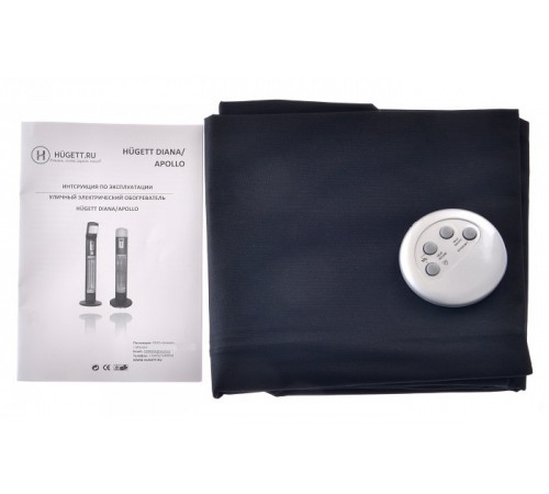 Электрический напольный обогреватель Hugett Diana Pepel