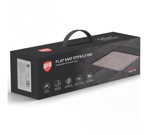 Комплект теплого пола Royal Thermo Flat Mat RTFM 2-150-0,5