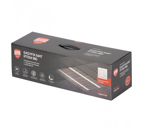 Комплект теплого пола Royal Thermo EasyFix Mat RTEM 2-180-2 с терморегулятором Basic