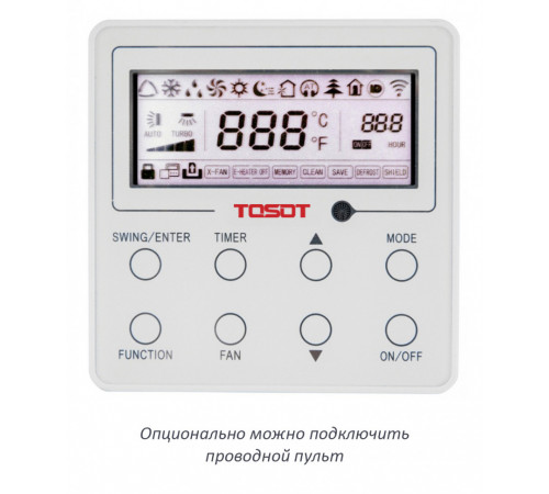 Кассетный инверторный кондиционер Tosot T60H-ILC/I/TF06P-LC/T60H-ILU/O