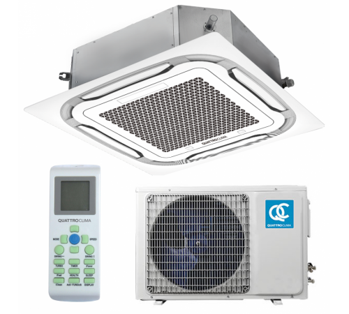 Кассетный кондиционер Quattroclima QV-I18CG1/QN-I18UG1/QA-ICP11
