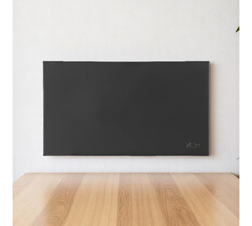 Инфракрасный обогреватель ИОН стандарт 0,7 700 Вт настенный (т) с терморегулятором/ Черный