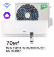 Сплит-система инверторного типа Ballu Platinum Evolution DC BSUI-24HN8_23Y комплект