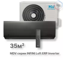 Инверторная сплит-система MDV серия INFINI Loft ERP Inverter  MDSALF-12HRFN8 / MDOALF-12HFN8