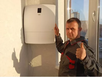 Монтаж приточных очистителей воздуха Ballu в квартире  | Буран Ростове-на-Дону